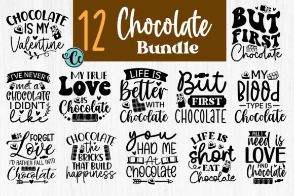 Chocolate Quotes Svg Bundle Review
