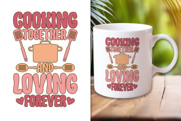 Cooking Together Valentine's Day Design