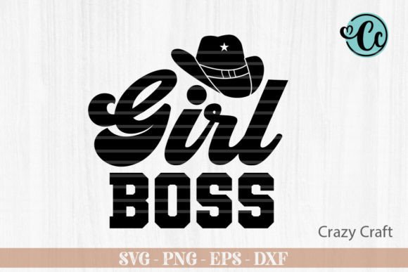 Girl Boss Western Svg Review