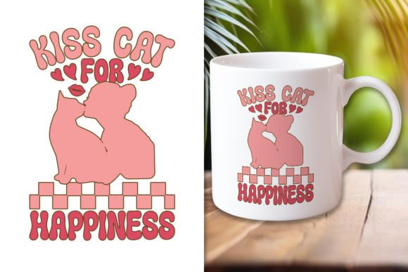 Kiss Cat Valentine s Day Design