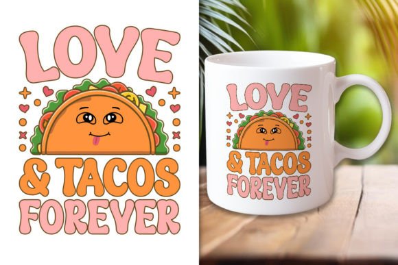 Love and Tacos Valentine's Day Design