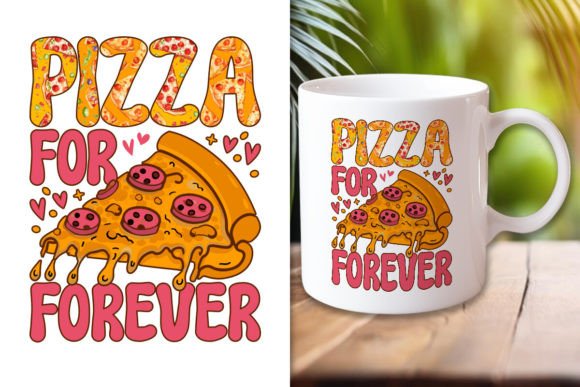 Pizza for Valentine's Day Design