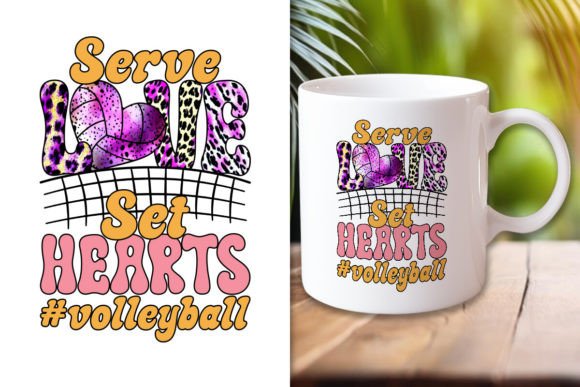 Serve Love Valentine's Day Design