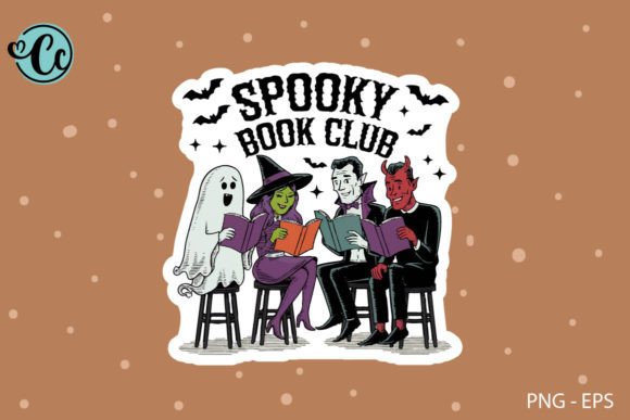Spooky Book Club Halloween Design