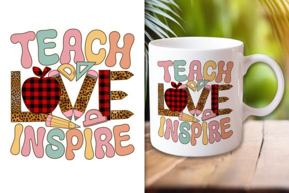Teach Love Valentine s Day Design