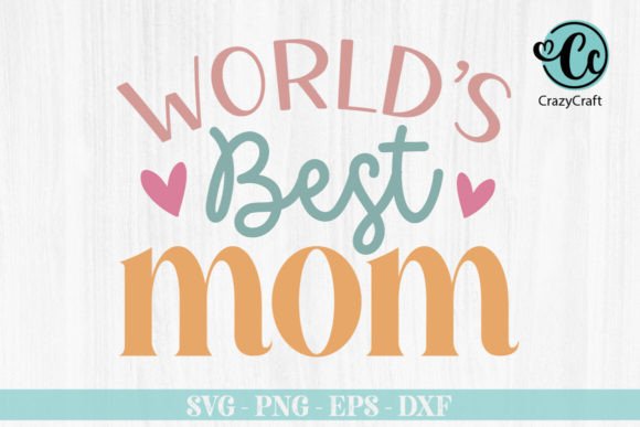 Worlds Best Mom Retro Design